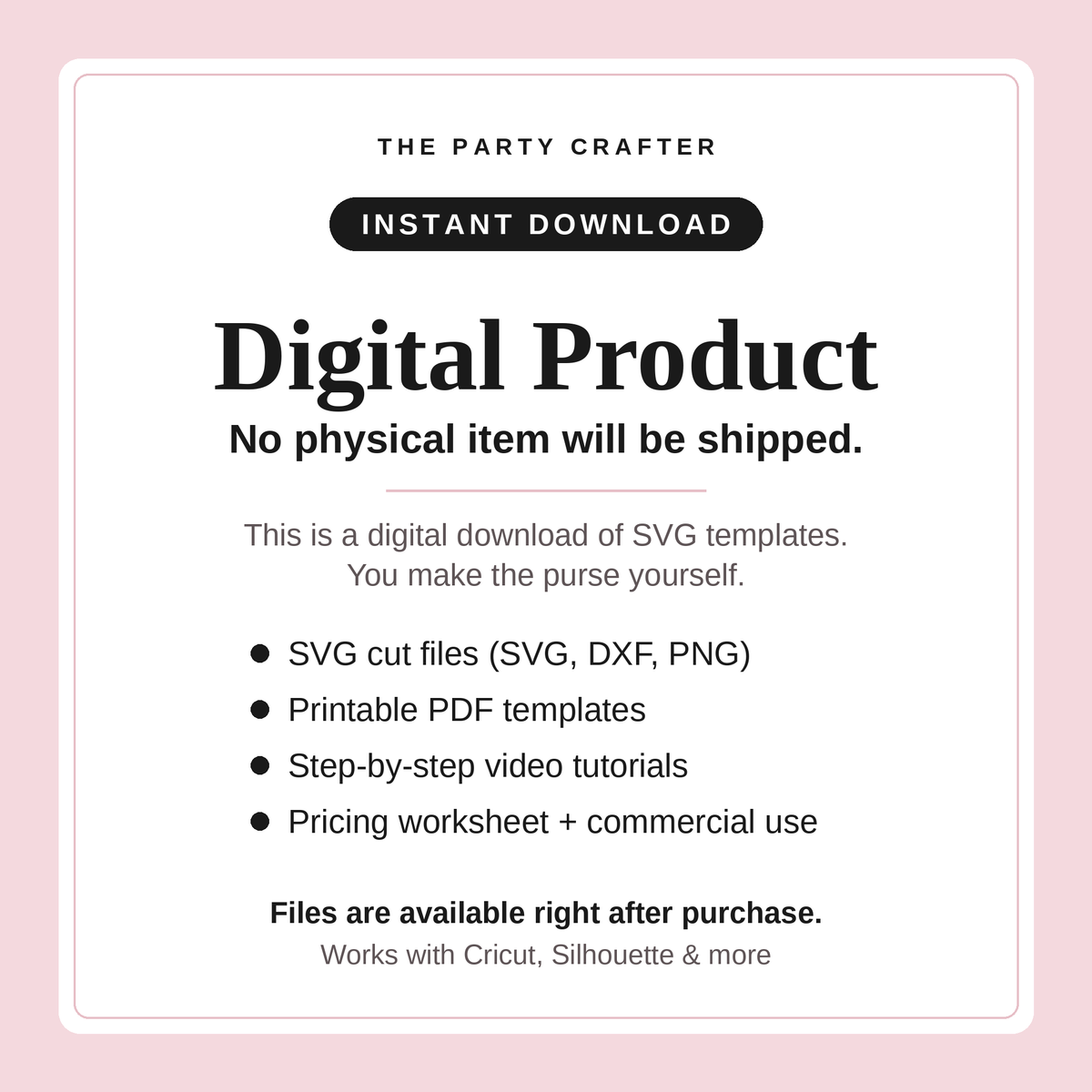 Quilted Handbag Party Favor Project Kit