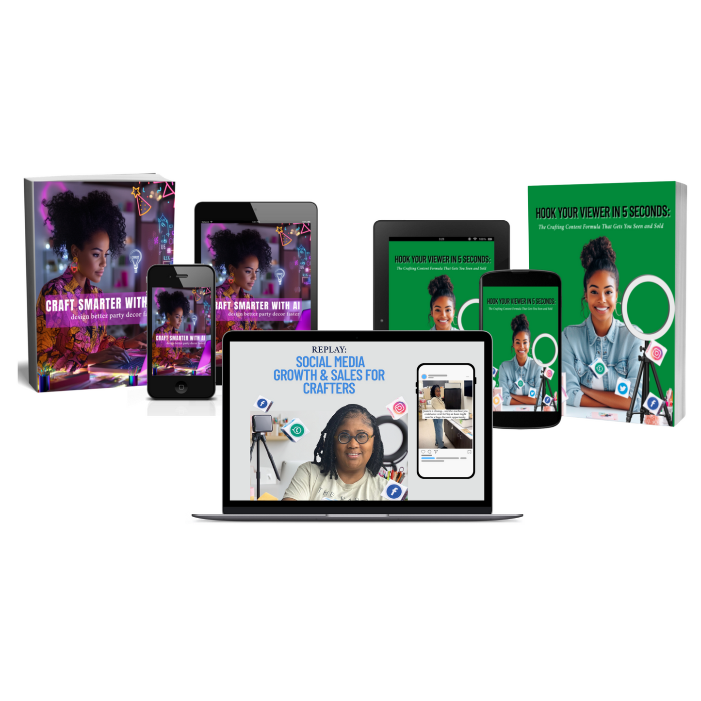 Craft Smarter Bundle: 2 eBooks + Social Media Growth Replay (Limited Time Offer)