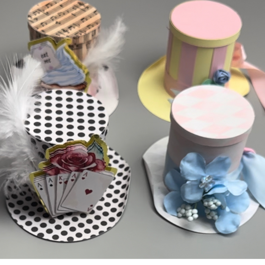 DIY Top Hat Party Favor SVG for Pringles - Unique Pringles Birthday and Tea Party