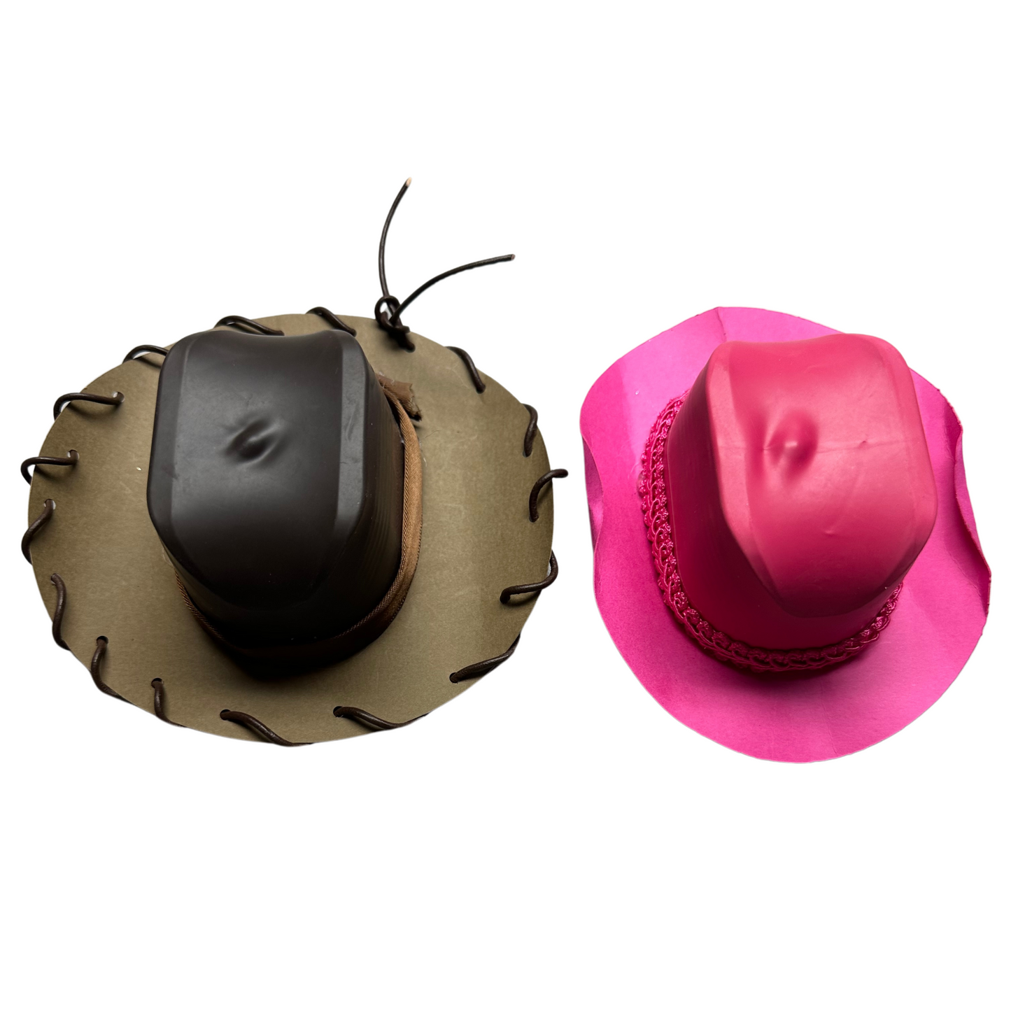 Cowboy Hat Brim SVG Template for 0.67  Chip Can – Includes Canva Template