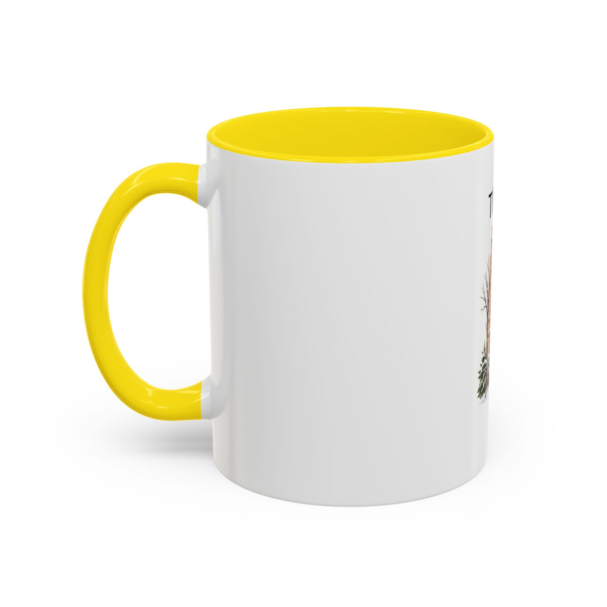 Cozy Brownstone Christmas Mug