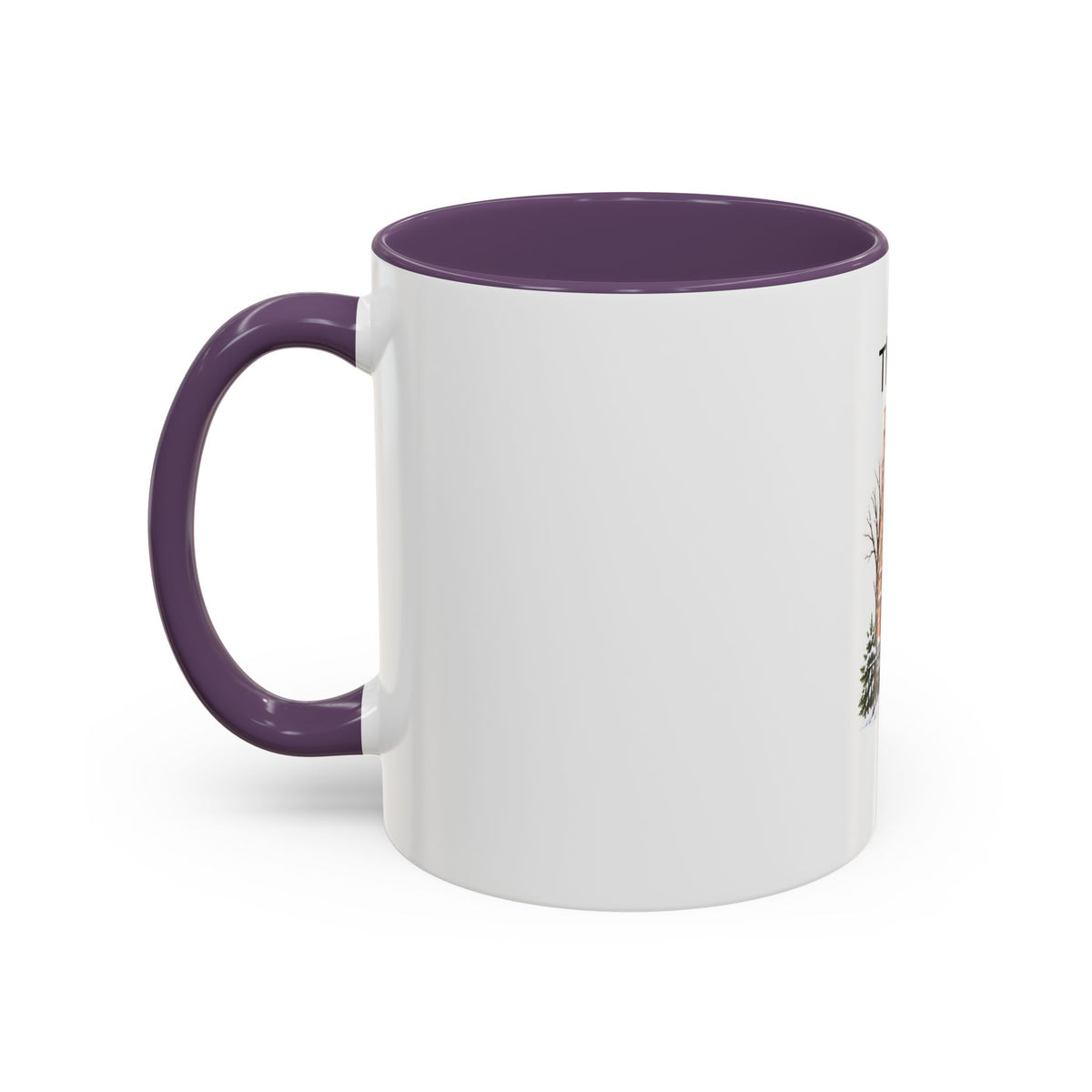 Cozy Brownstone Christmas Mug