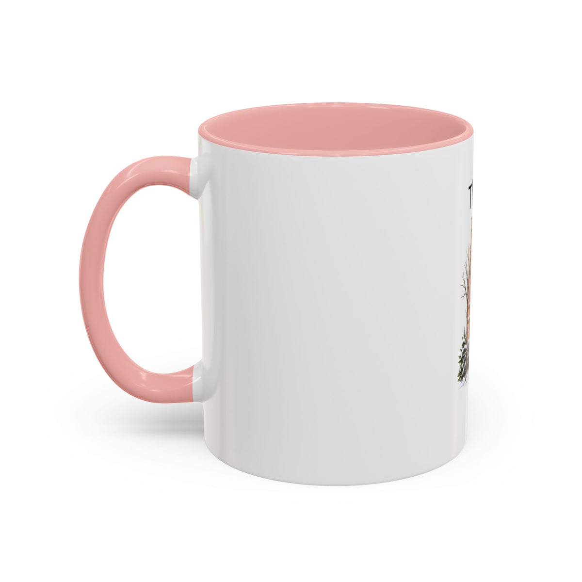 Cozy Brownstone Christmas Mug