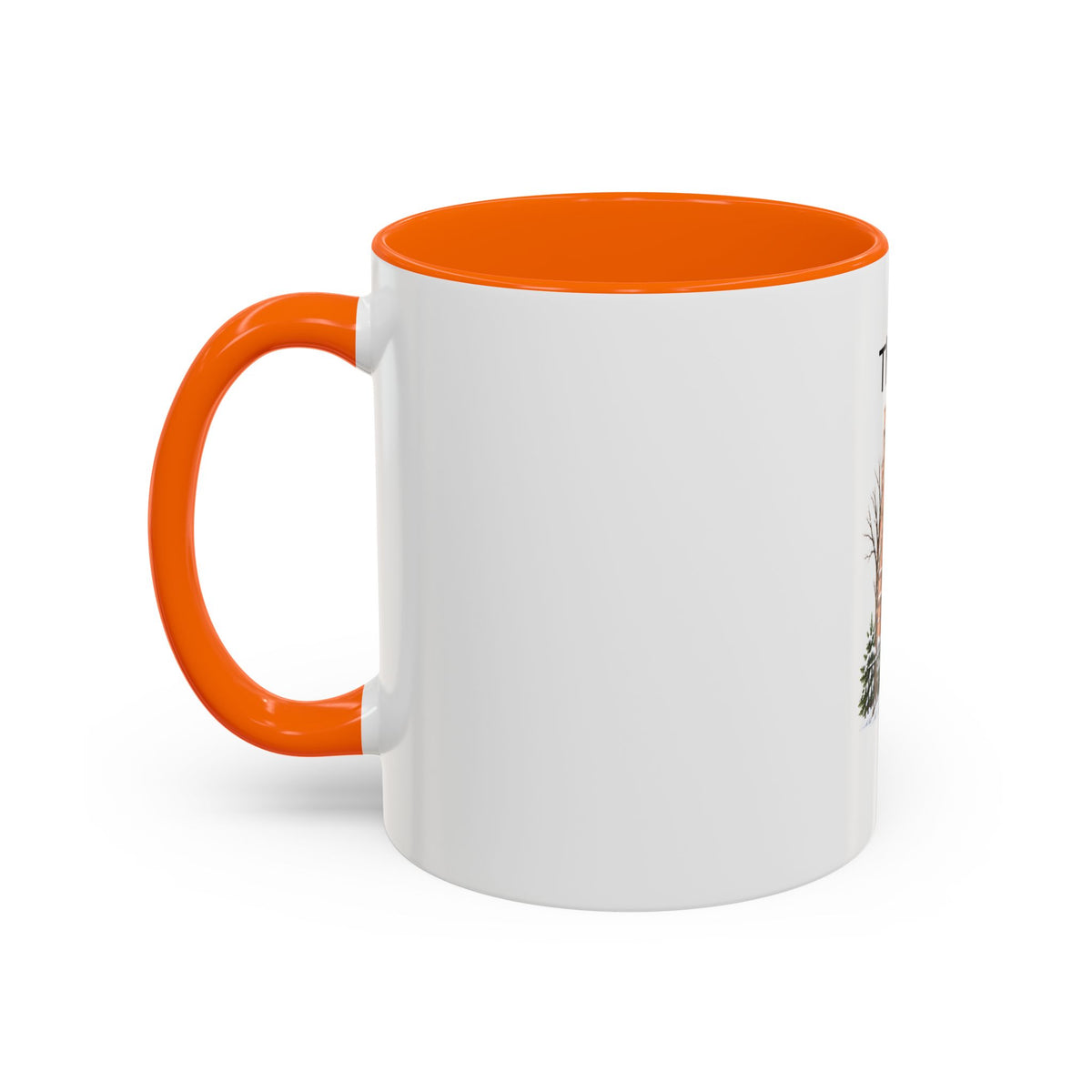 Cozy Brownstone Christmas Mug