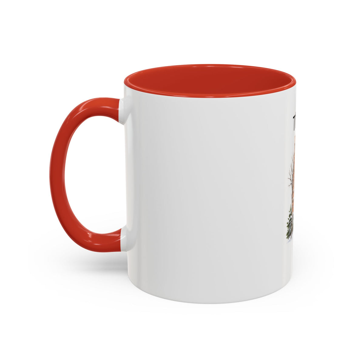 Cozy Brownstone Christmas Mug