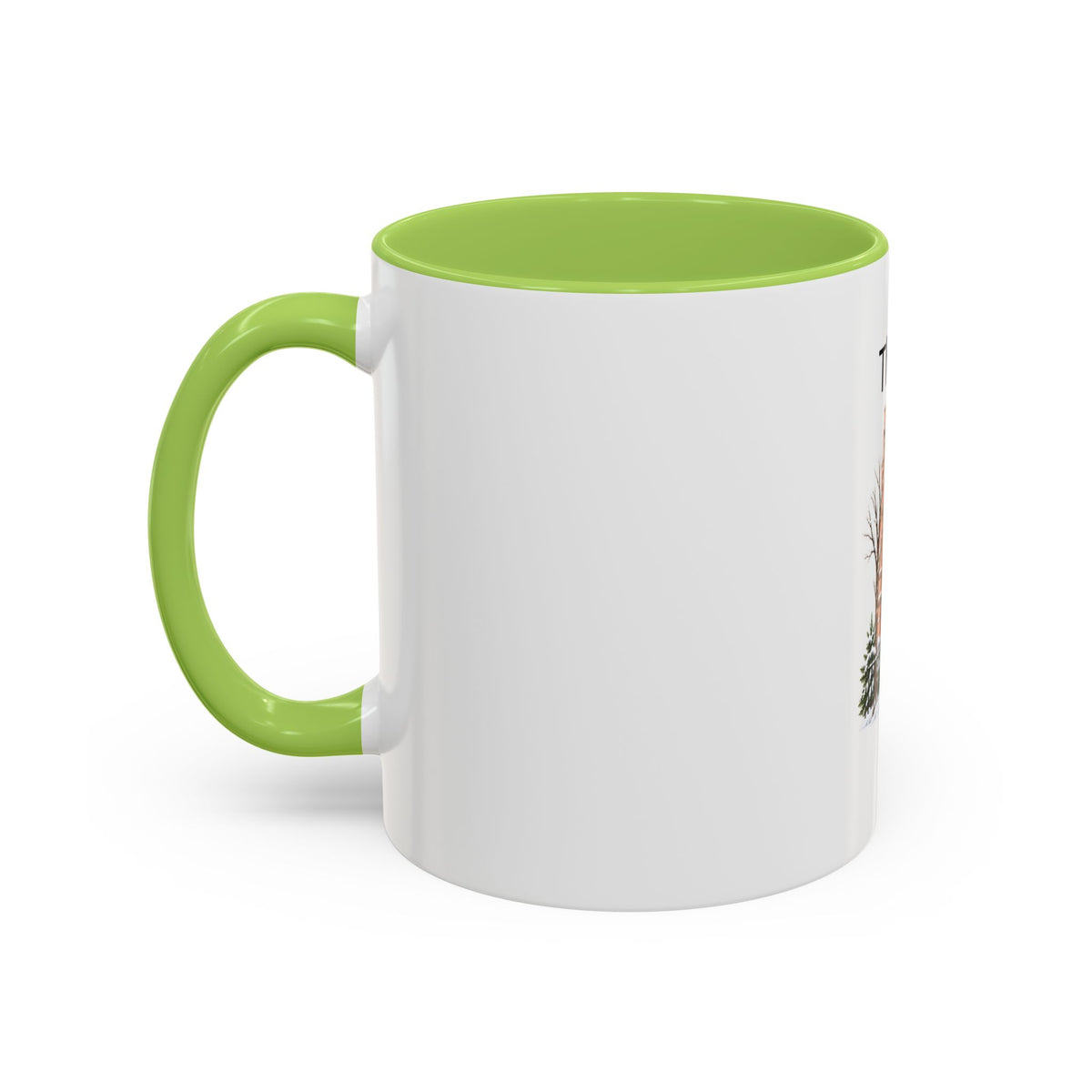 Cozy Brownstone Christmas Mug