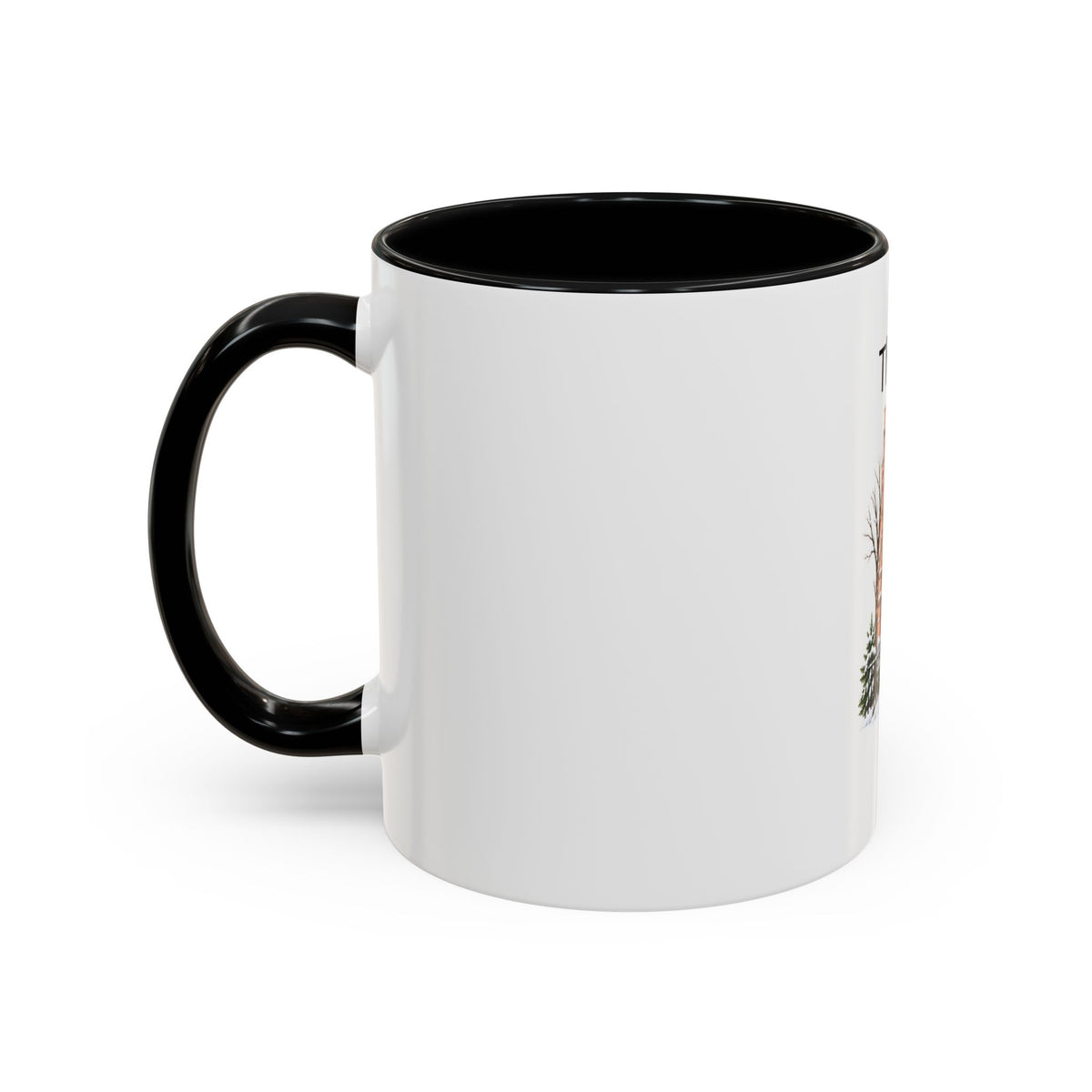 Cozy Brownstone Christmas Mug