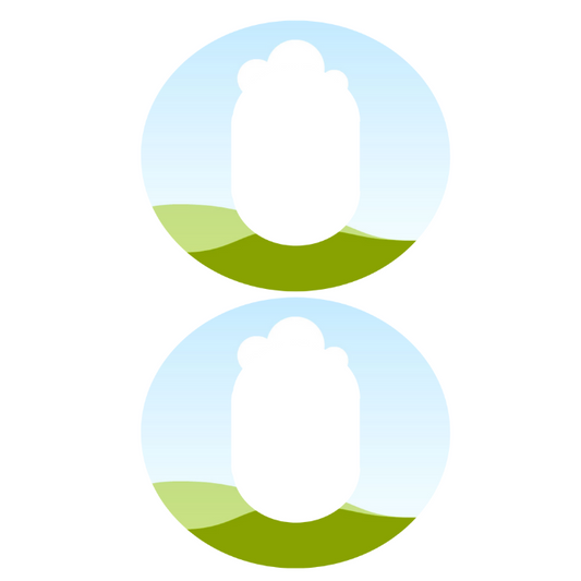 Cowboy Hat Brim SVG Template for 0.67  Chip Can – Includes Canva Template